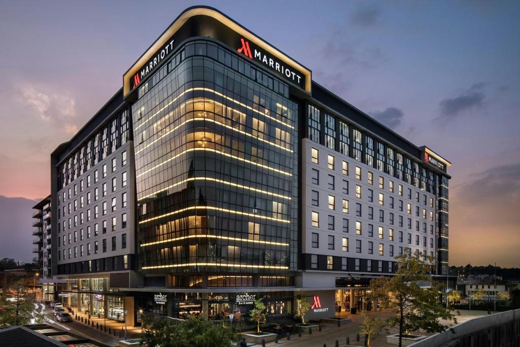 Johannesburg Marriott Hotel Melrose Arch 外観