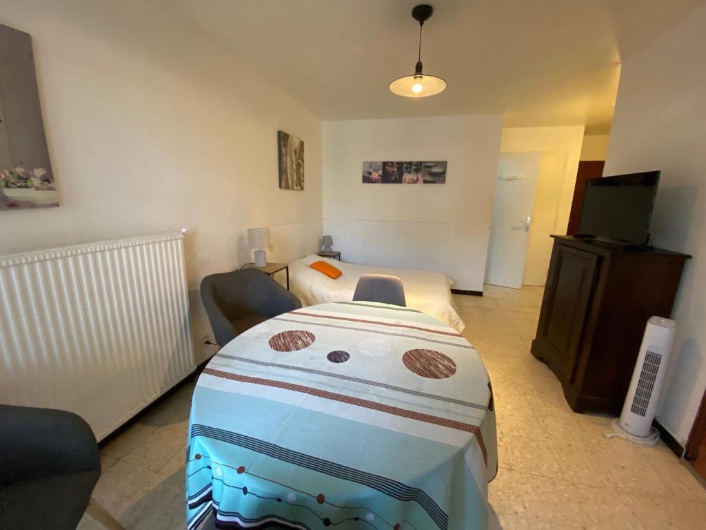 Studio lumineux avec climatisation, parking et animaux admis à Balaruc - FR-1-503-181, Balaruc-les-Bains
