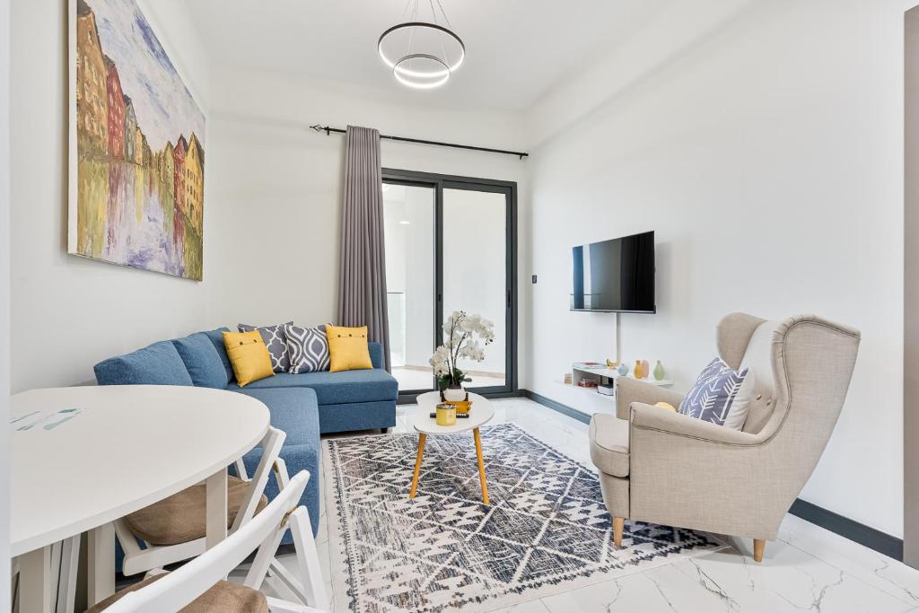 Stunning 1BR APT in Rukan with Gym and Pool, Dubaj