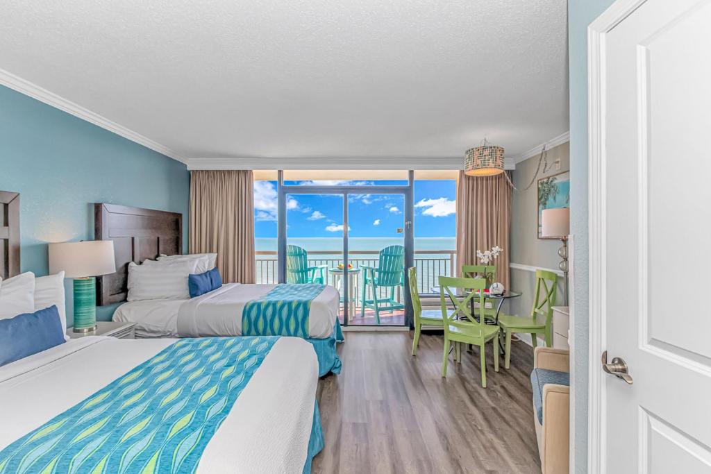 Oceanfront Caravelle 1512 and1513! Sleeps 8! Private Entrances!, Myrtle Beach