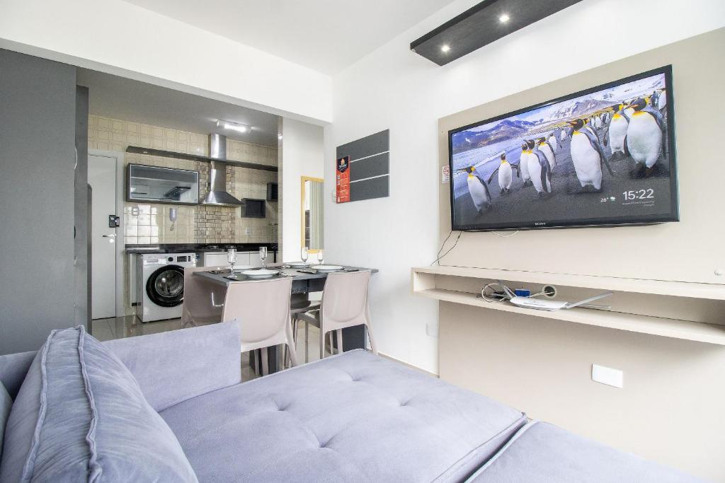 MTEY83 - 1 Dorm, Av. Brasil, Climatizado, Garagem, Balneário Camboriú