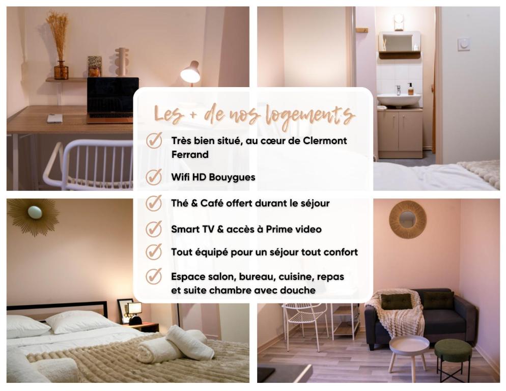 Le Jaude, T2 rénové Centre ville I WIFI Confort et cosy - 4