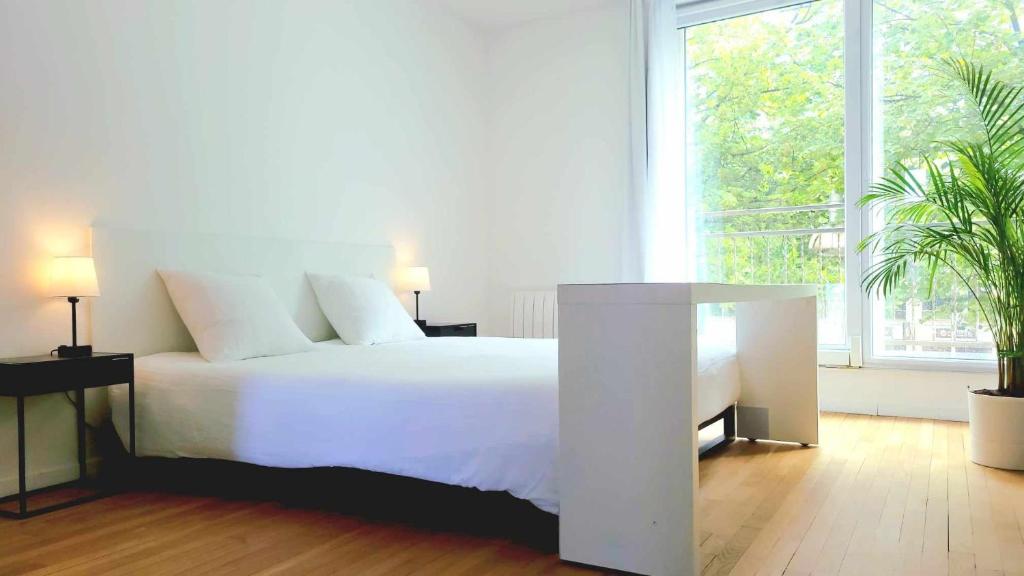 Appart SPA 80m2 avec terrasse balcon jacuzzi et sauna privatif en hyper centre Place Drouet d'Erlon - 5
