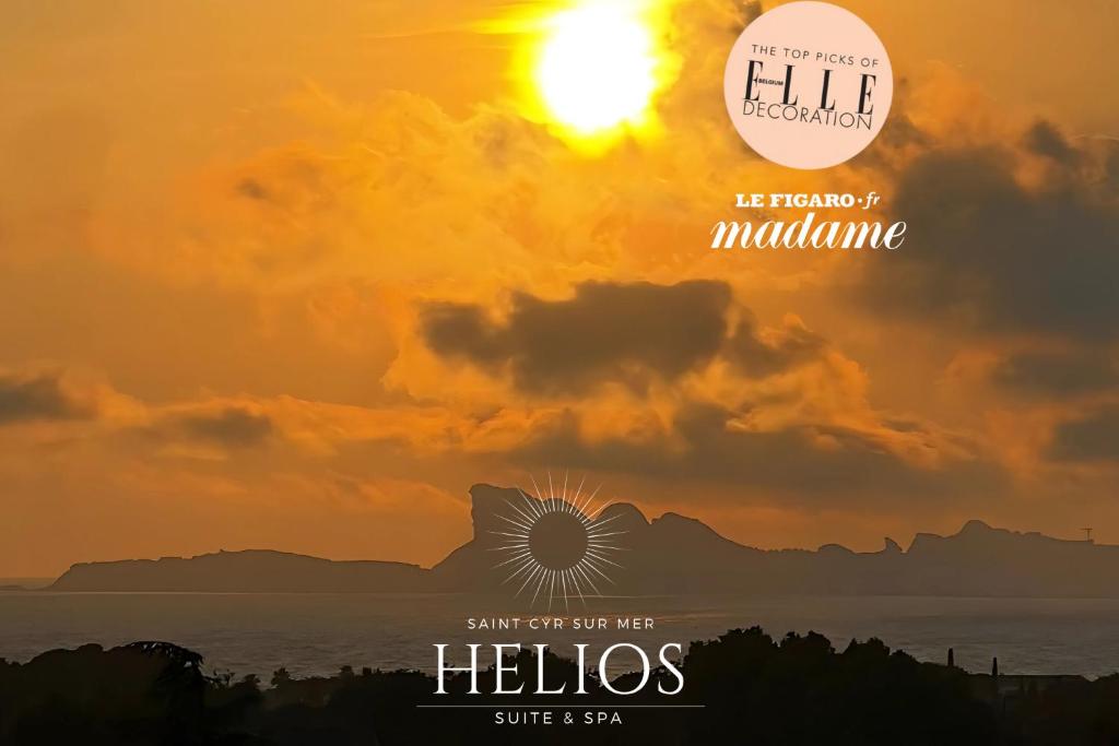 Jacuzzi Vue sur Mer Helios Suite & Spa, Saint-Cyr-sur-Mer