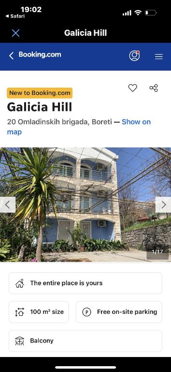 Galicia Hills, Becici
