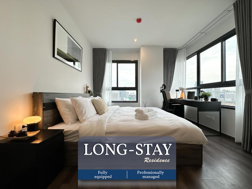 Expansive Stylish 2BR - Ultra Fast Wifi - Asoke, Ban Na Song