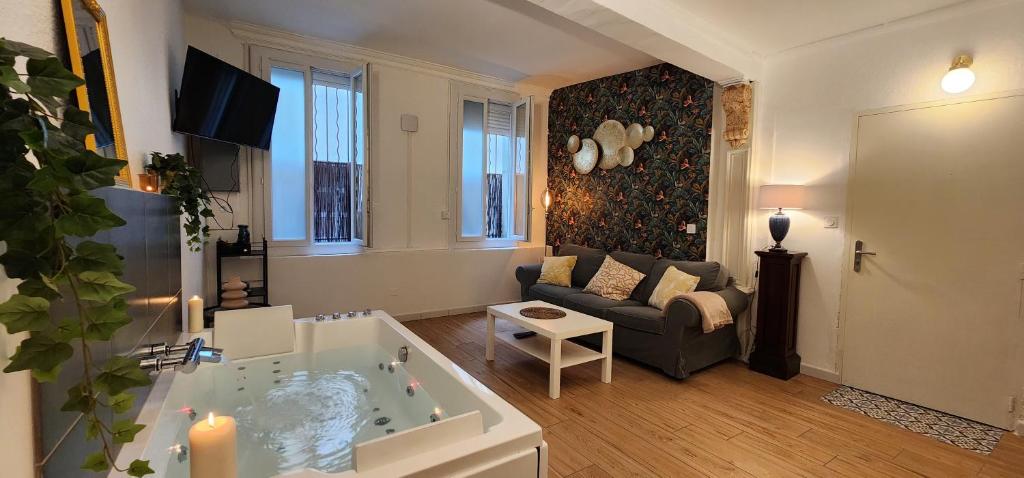 Sérénité au Palais Suite romantique Jacuzzi - 1