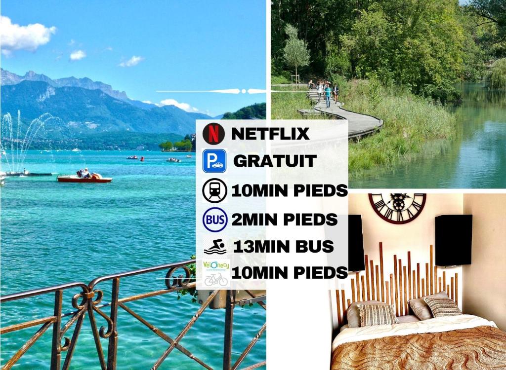 Annecy calme proche centre parking gratuit - 1