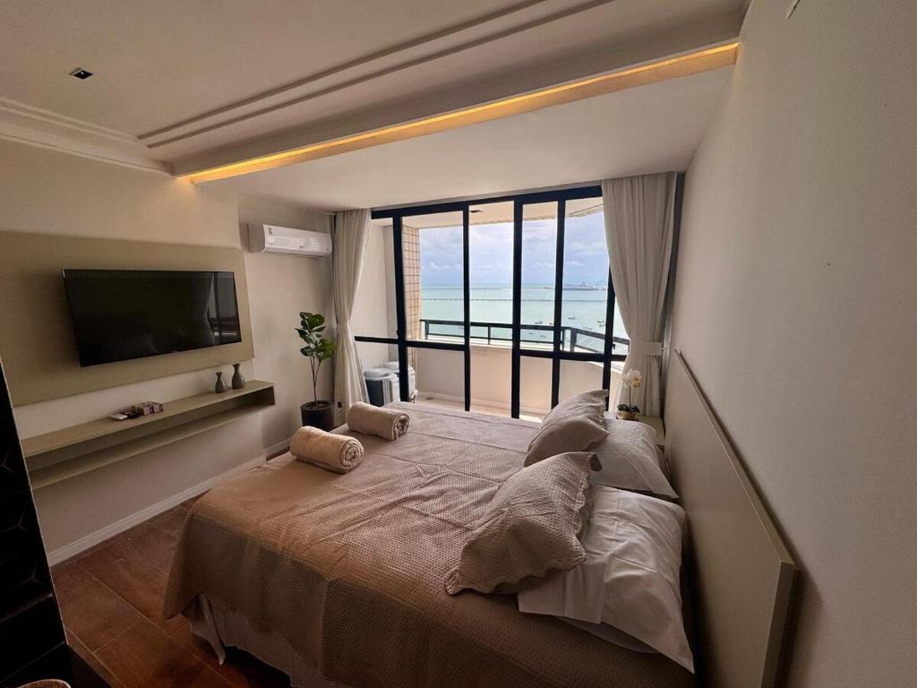 Suíte com varanda frente Mar - Golden Fortaleza-16513, Fortaleza