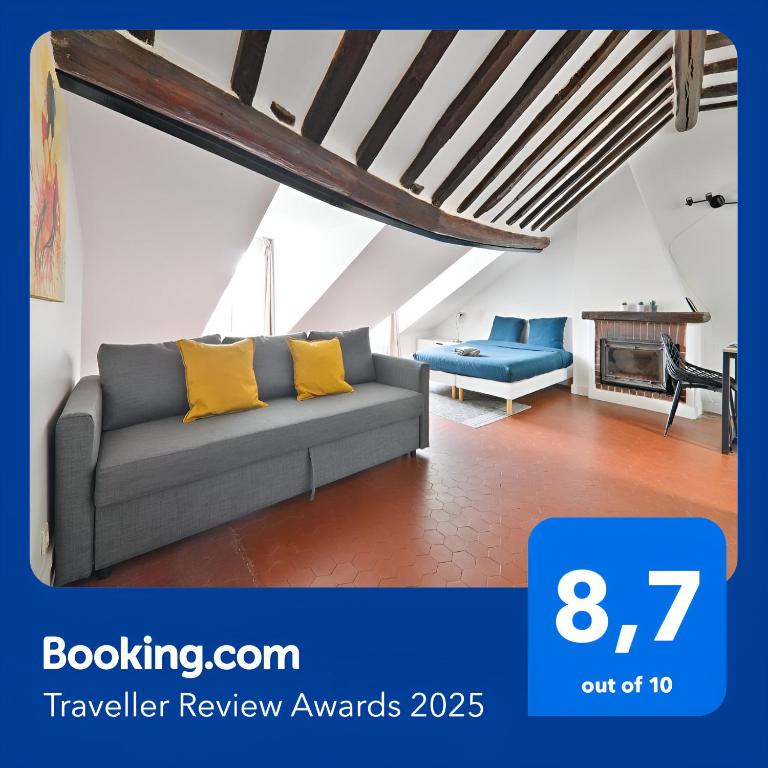 Studio Appartement Quartier Saint-Michel Notre-Dame 2 Free Netflix - 2