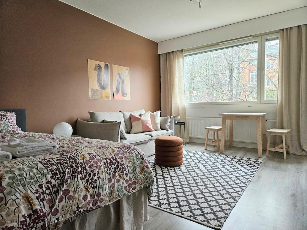 Cozy studio in the heart of city, Hämeenlinna