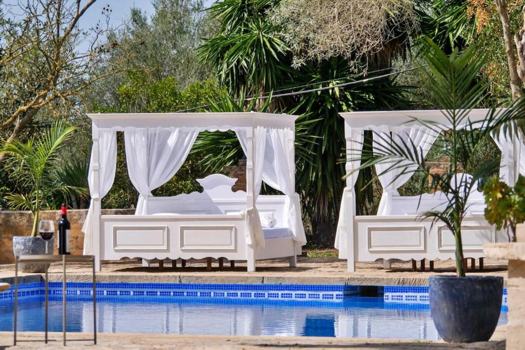 LLORENÇ 2 auf Finca Zenara, AC, Wifi, Terrasse, XXL Pool, Gemeinschaftsküche, Yoga - 1