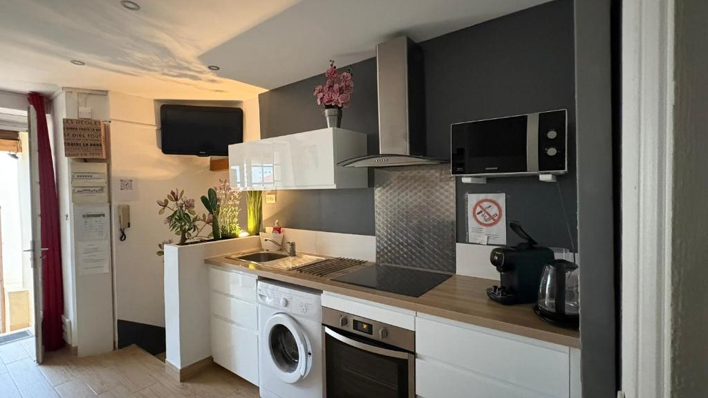 Goeland 1, classé 3, climatisé, wifi, terrasse , 150 m de la plage - 4