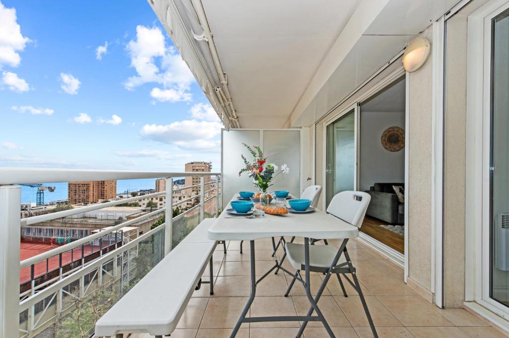 VILLA FLORENTINE III - Somptueux deux pièces MONACO - Vue mer - Parking - 4