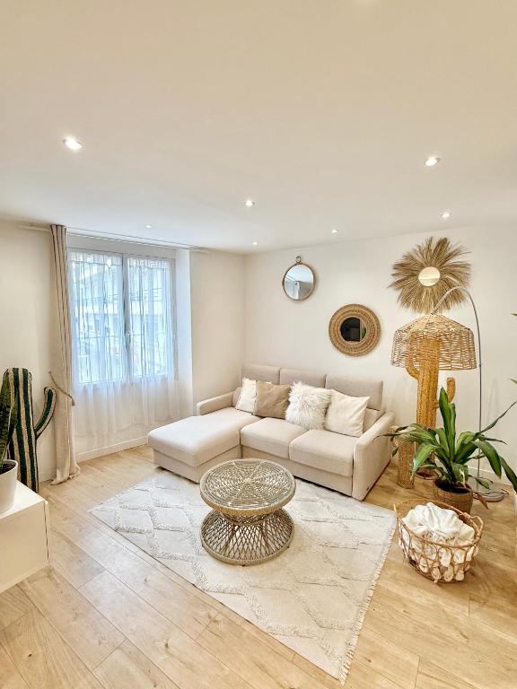 "Le Nid Douillet" 6 personnes de 60m2 au coeur de ville avec terrasse, parking gratuit - 1