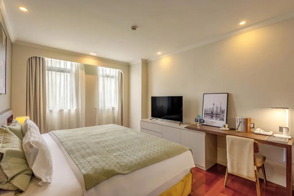 Green Court Residence City Center, Shanghai, hotel in Shanghai