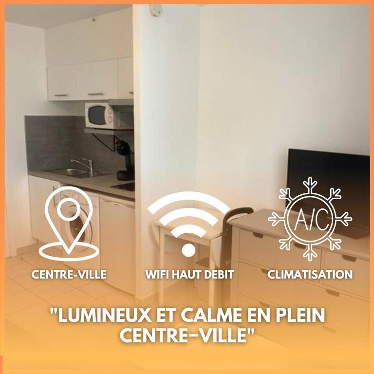 Le Jean #Central #Air conditioning #Cosy - 1