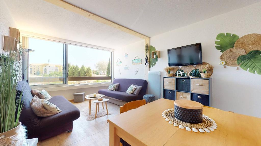 Studio Cabine avec Piscine et Place de parking privée CAP D'AGDE - 1