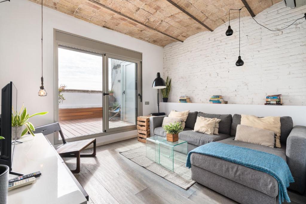 Gràcia Monthly 1BR Sunny Private Terrace - 4