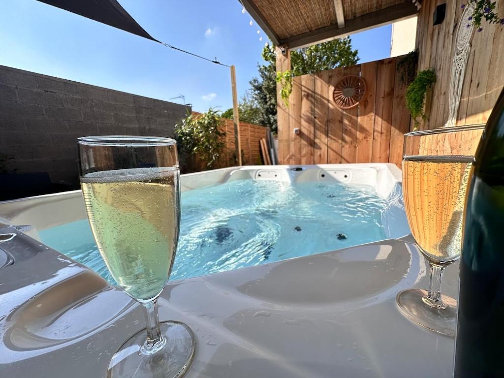 L'échappée Rémoise, jacuzzi proche caves champagne - 3