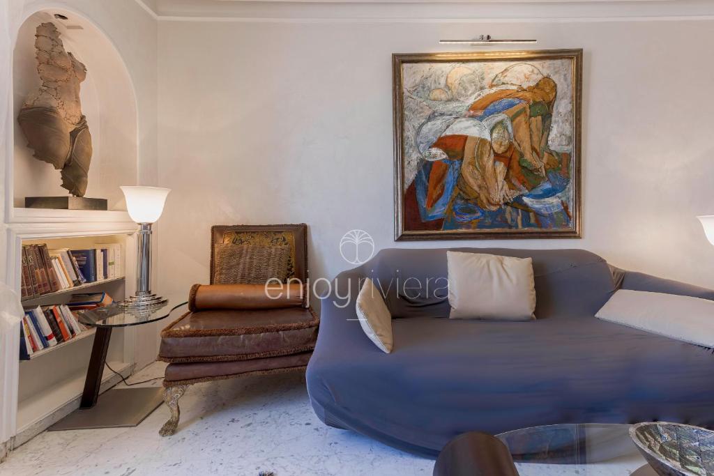 Palais Miramar Suite Art Modern - Derniere étages Vue Mer - 75m de confort - En Face des Plages -WIFI - Clim - 3