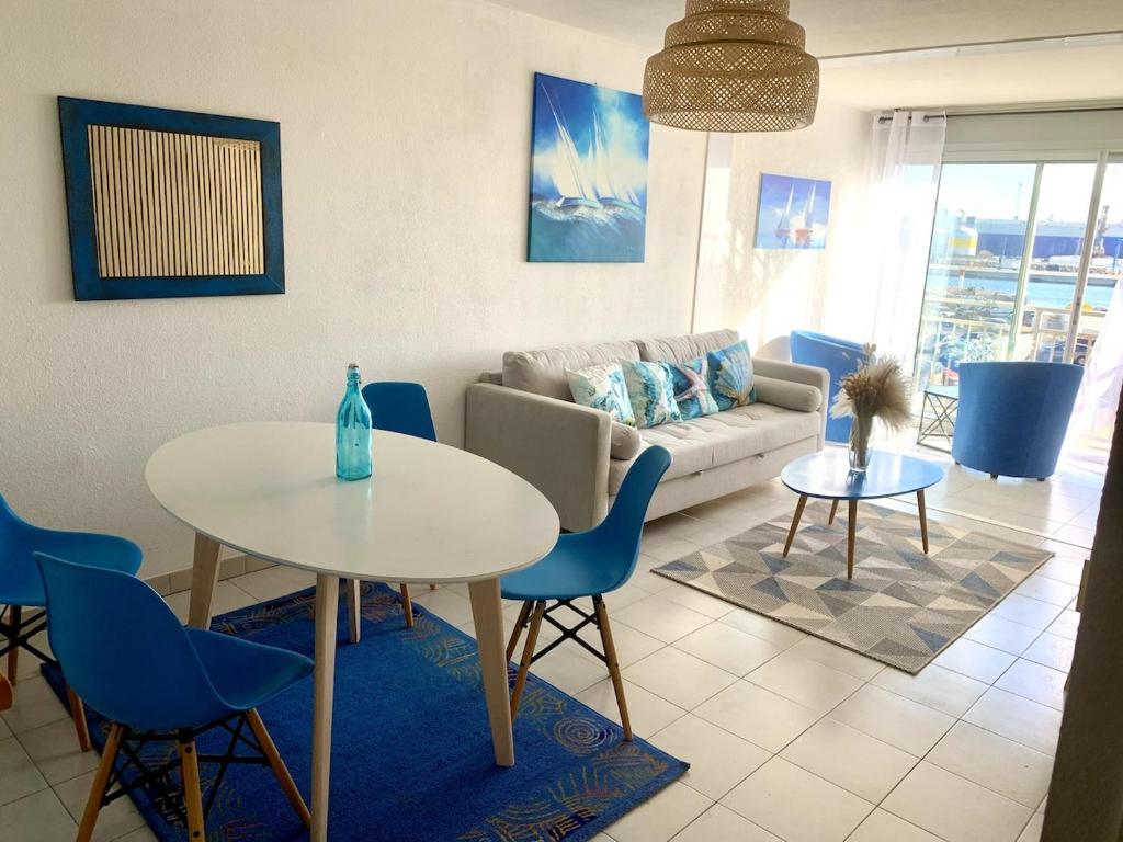 Beautiful P2 center, harbor and sea view, Sète