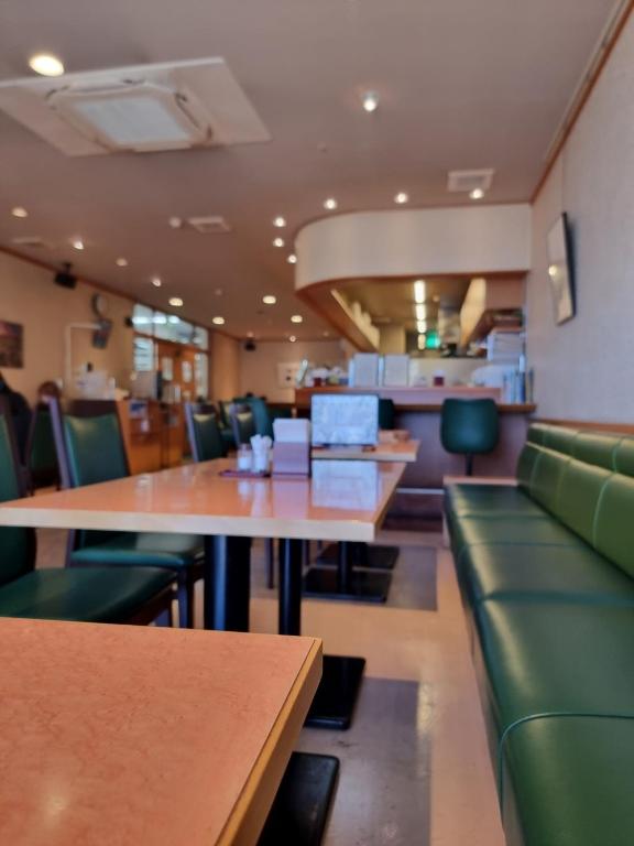 대마도쇼핑구마에하우스의 간이주방이 갖춰진 객실 모습