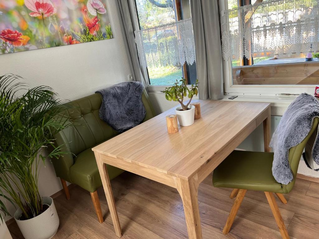 Ferienhaus in Erfurt-gemütlich-sonnig-Küche-Bad-Garten-Parken-Pool-Sauna-WLAN-CaroGrün, Erfurt