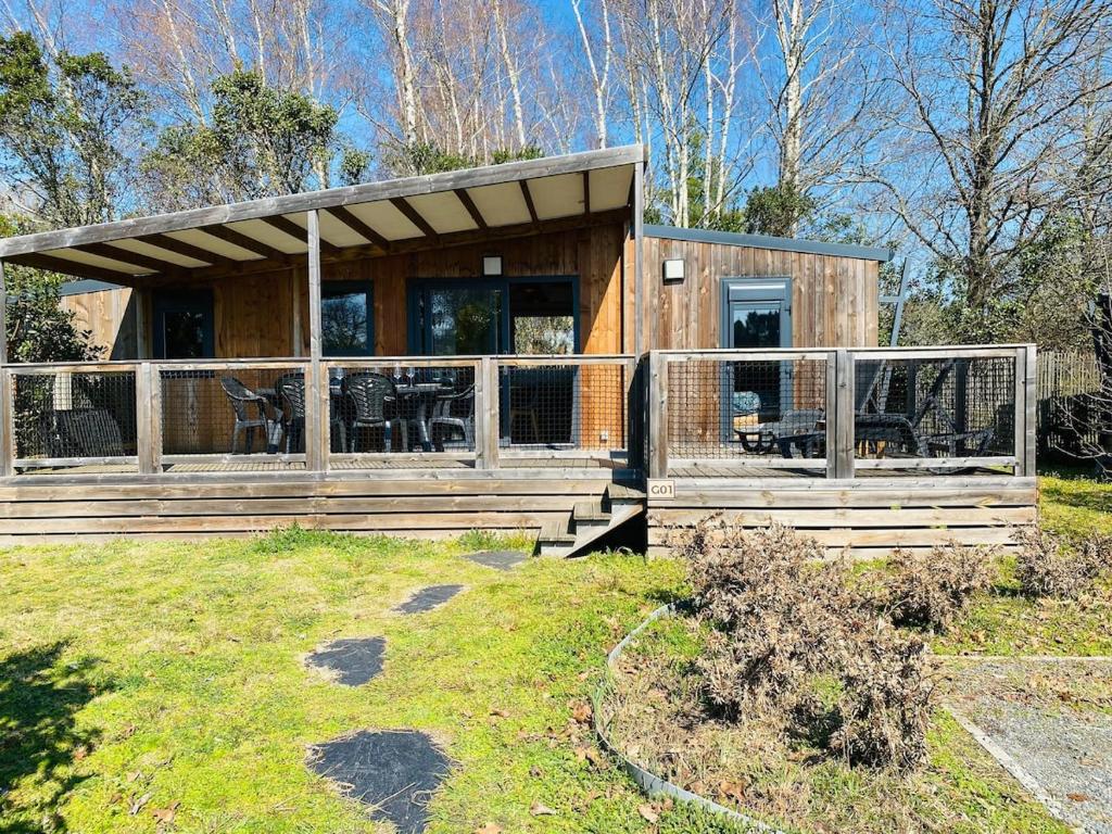 Chalet 3 chambres Bassin Arcachon - Camping- Parc aquatique - 4