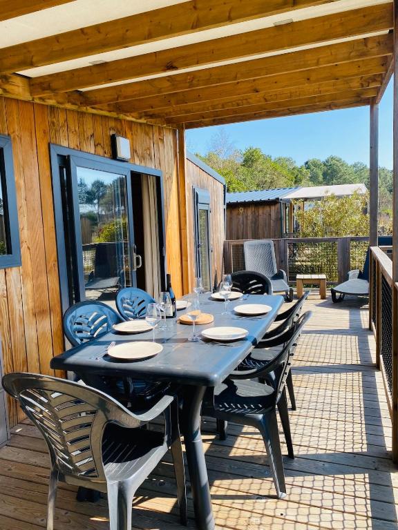 Chalet 3 chambres Bassin Arcachon - Camping- Parc aquatique - 1