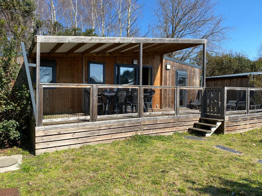 Chalet 3 chambres Bassin Arcachon - Camping- Parc aquatique - 3