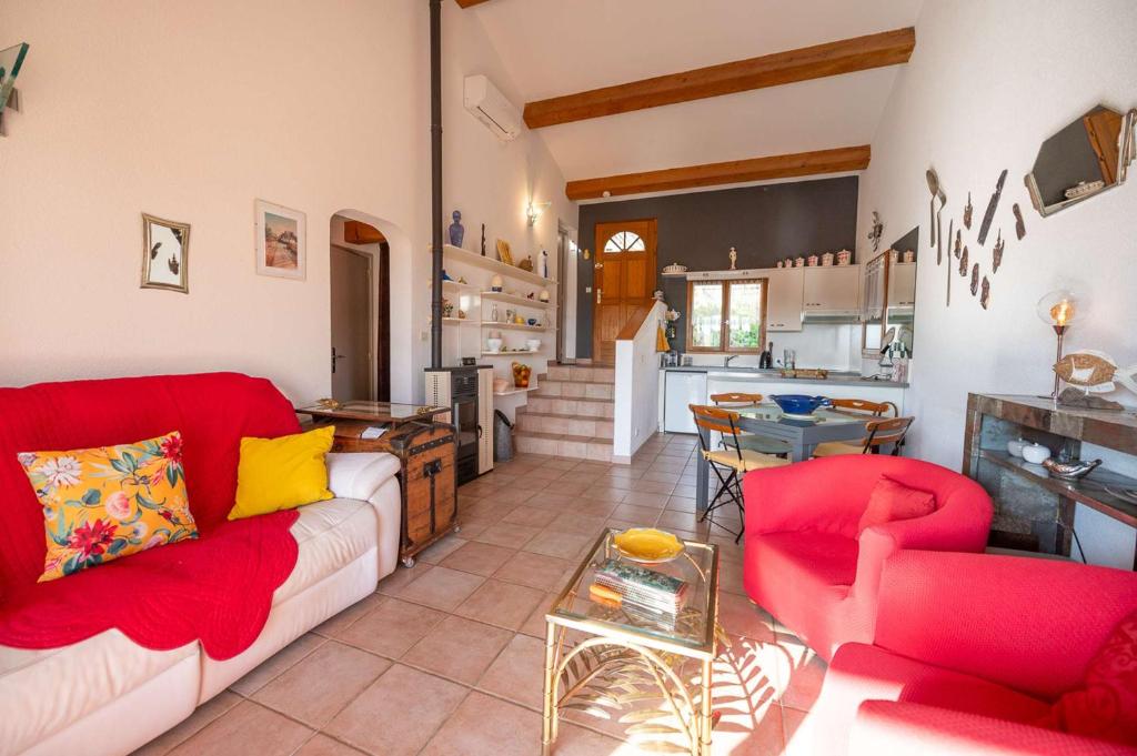 Maison climatisée pour 5 personnes , au clame , jardin arboré proche commerces - 5