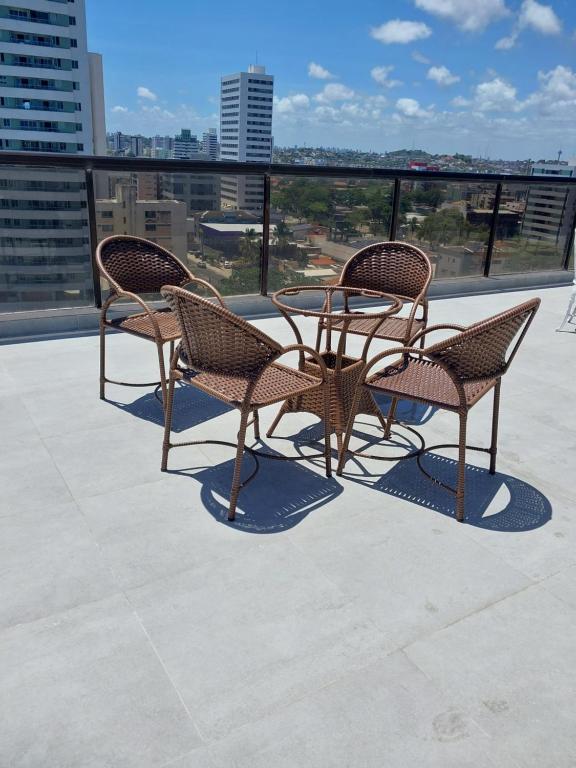 Flat beira mar Olinda 4 Rodas 313 전경