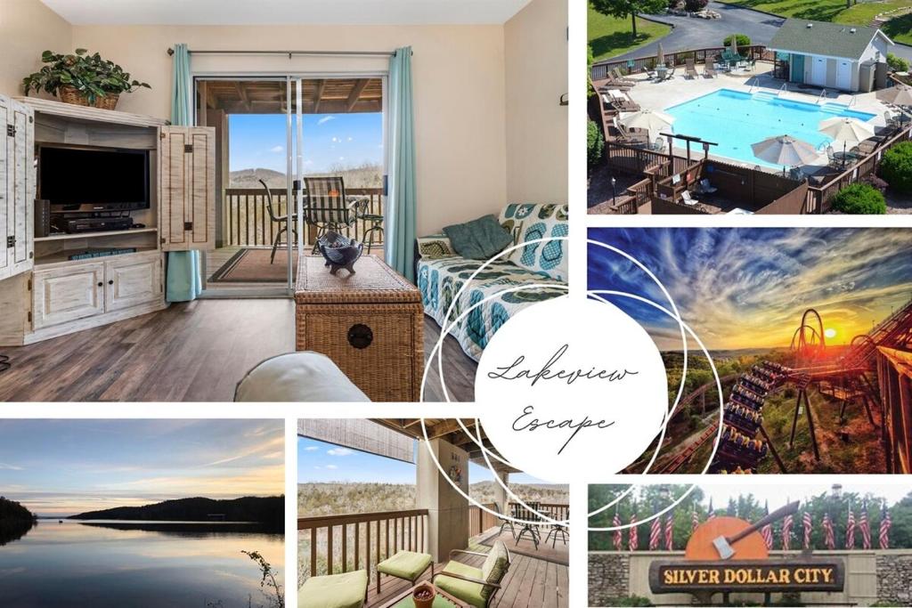 The Cove 9-4 By SDC, Big Deck, Pool, Hot Tub, Lake View, No Stairs, Branson