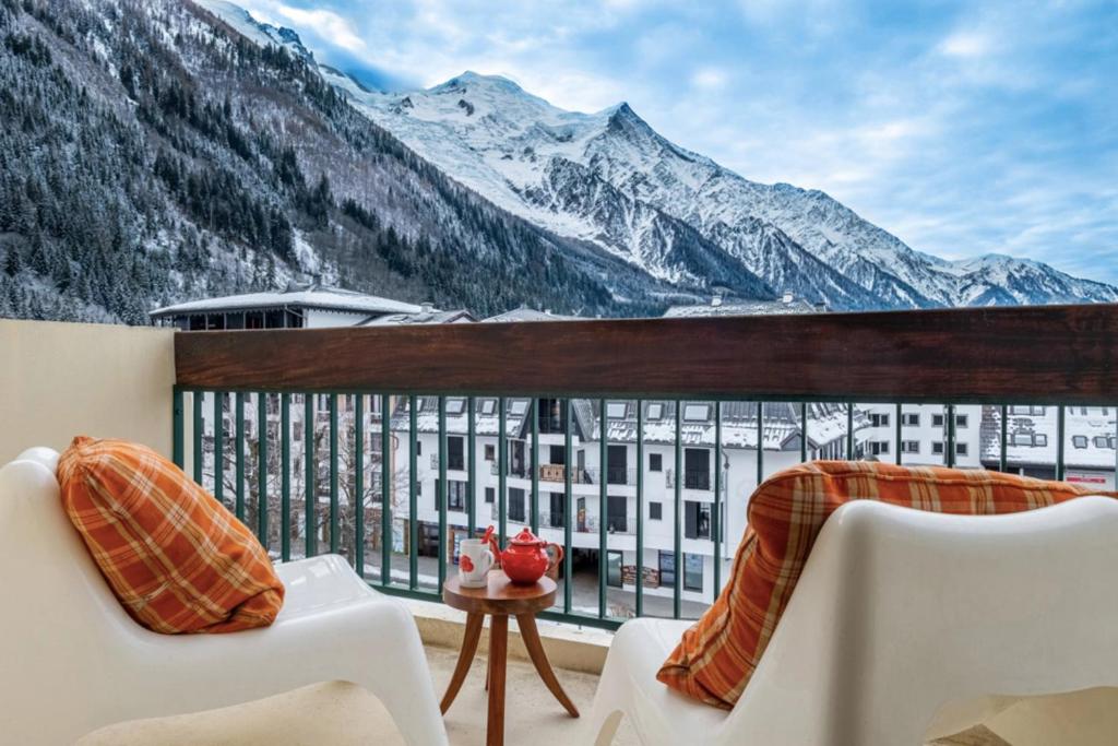 Nice apartment with Mont Blanc balcony's view, Chamonix-Mont-Blanc