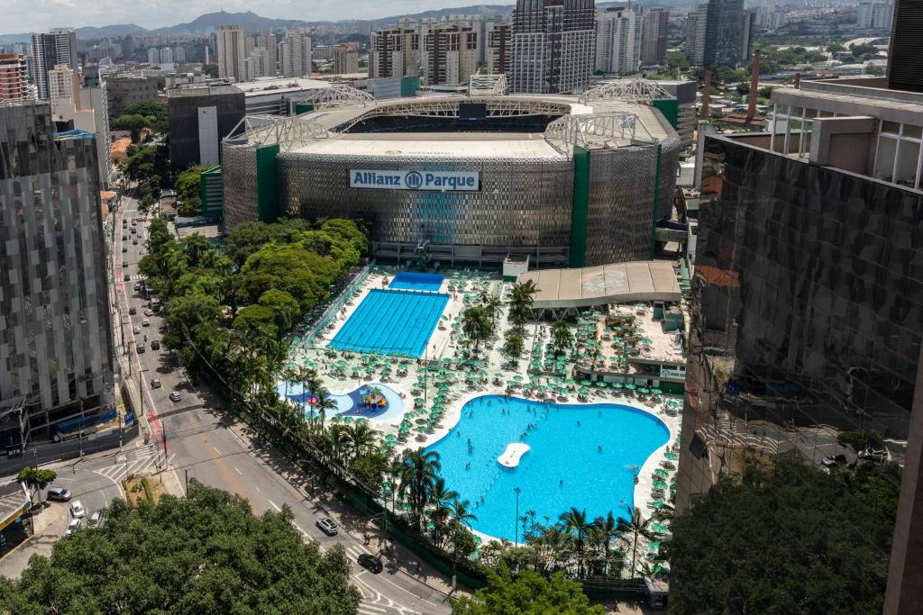 Flat ao lado do Allianz Parque e Shopping Bourbon - com garagem - Perdizes, São Paulo