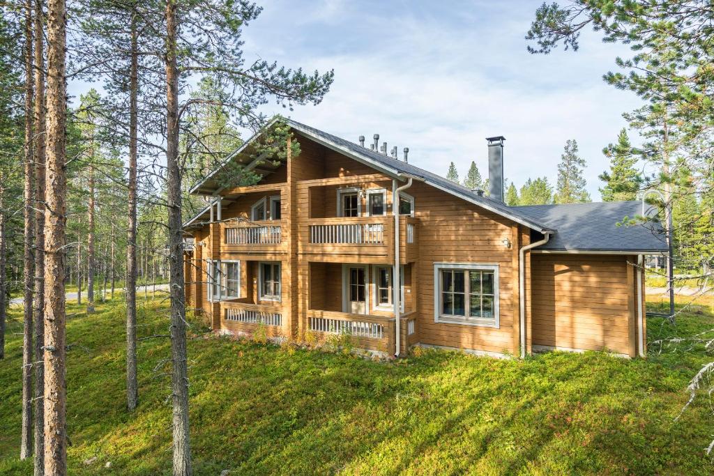 Entrance, Levikaira Apartments - Log Cabins in Levi