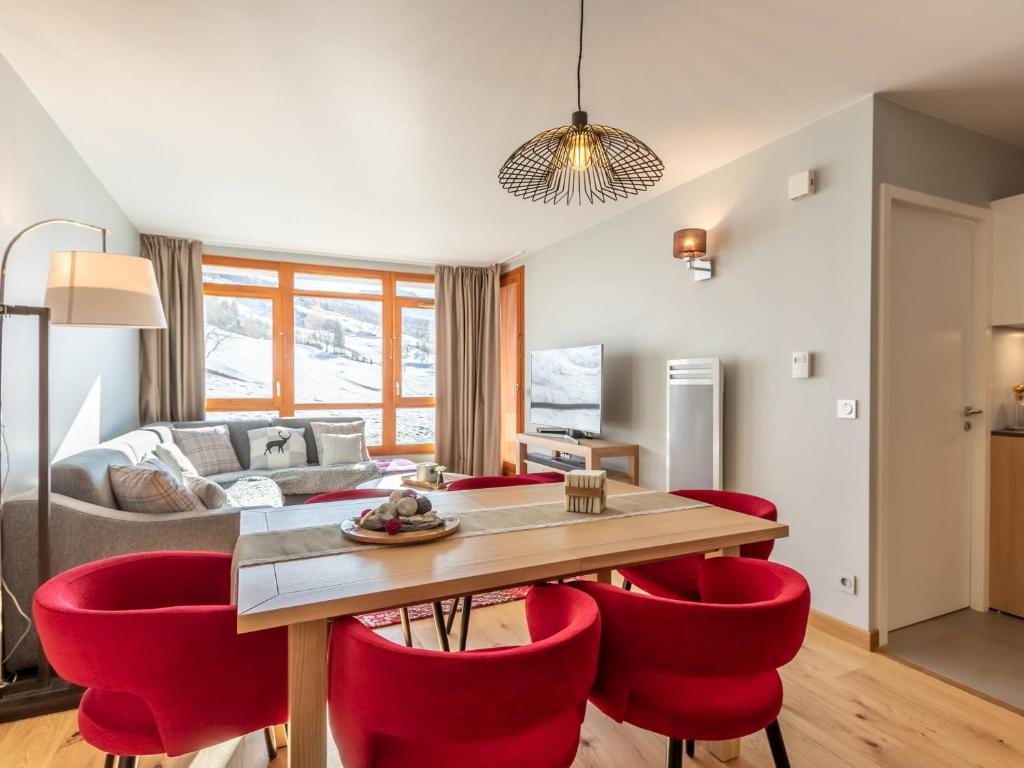 Appartement moderne 4 pièces avec piscine, spa, parking et accès direct aux pistes - FR-1-352-65 - 5