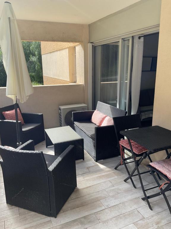 Studio coin nuit terrasse parking Clim - 3