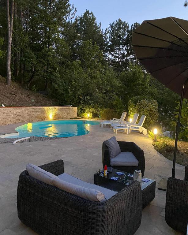 Oasis en Provence, piscine, pinède et vue splendide - 5