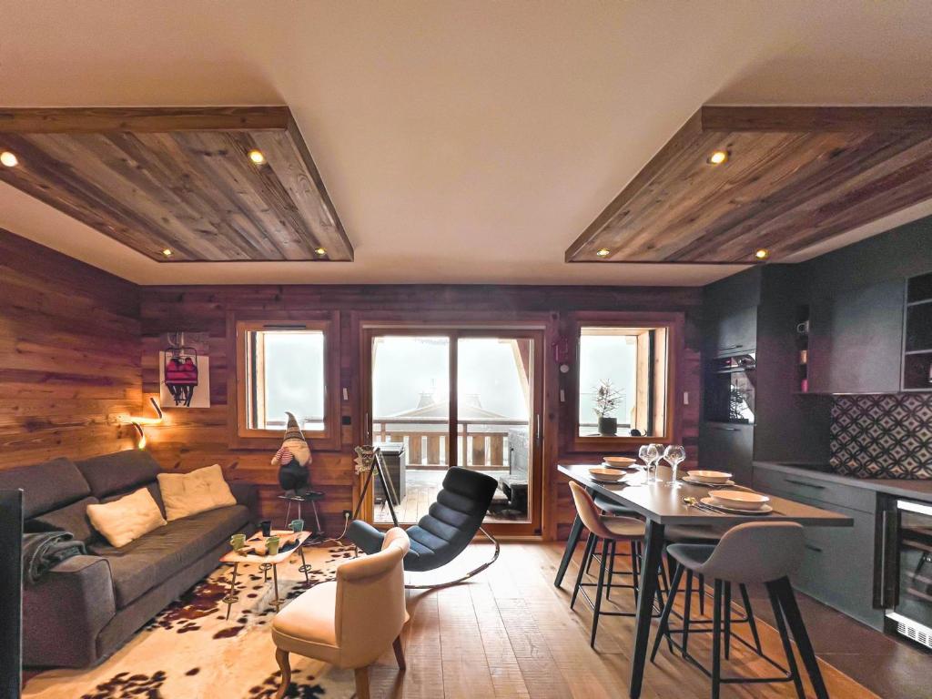 Bel appartement aux Gets avec sauna, jacuzzi et Wi-Fi - FR-1-671-289 - 1