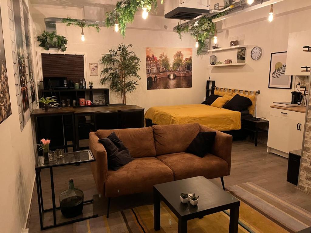 The Studio no windows 20 minutes by bus to downtown Amsterdam, Purmerend