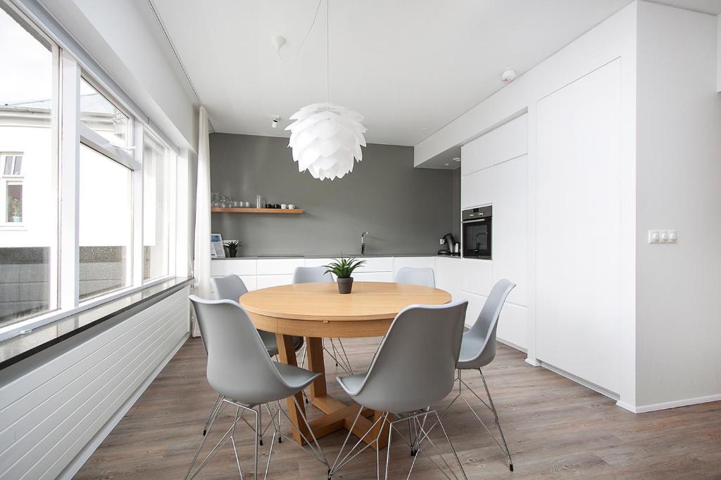 Kitchen, Reykjavik Central Apartments in Reykjavik