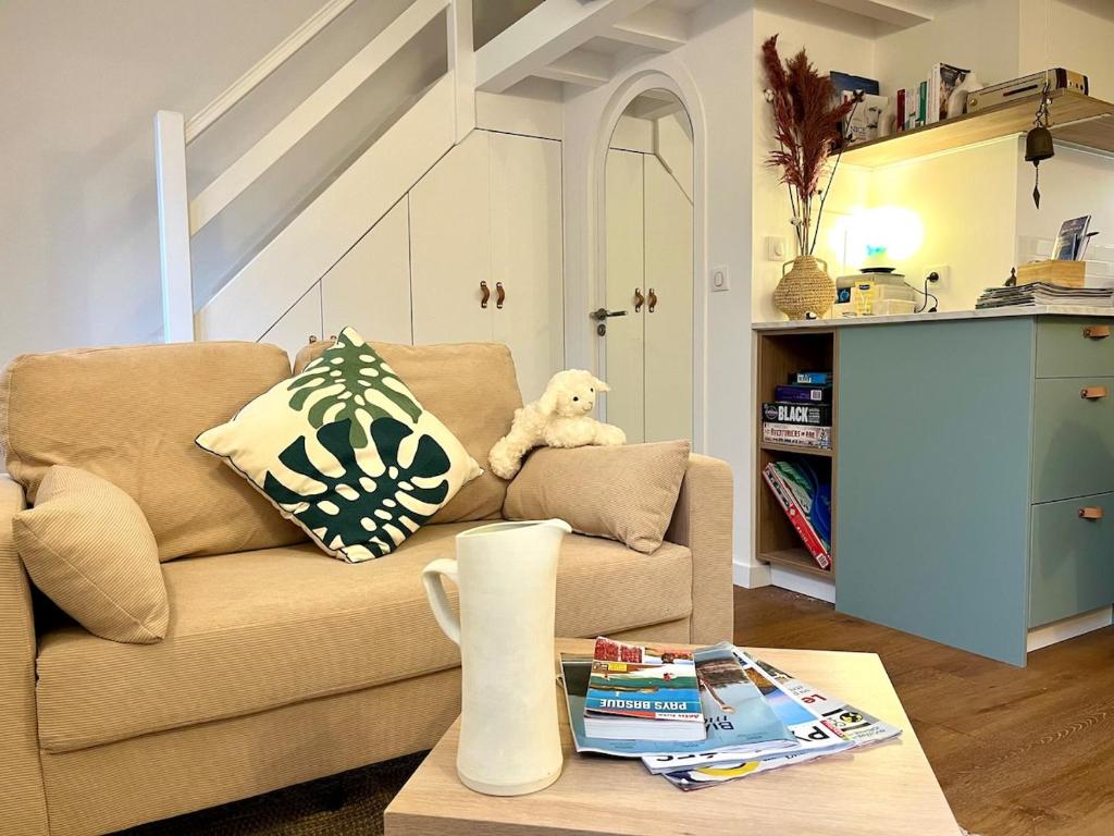 Studio 3 personnes avec terrasse 50 m de la Grande Plage Biarritz Surf - 5