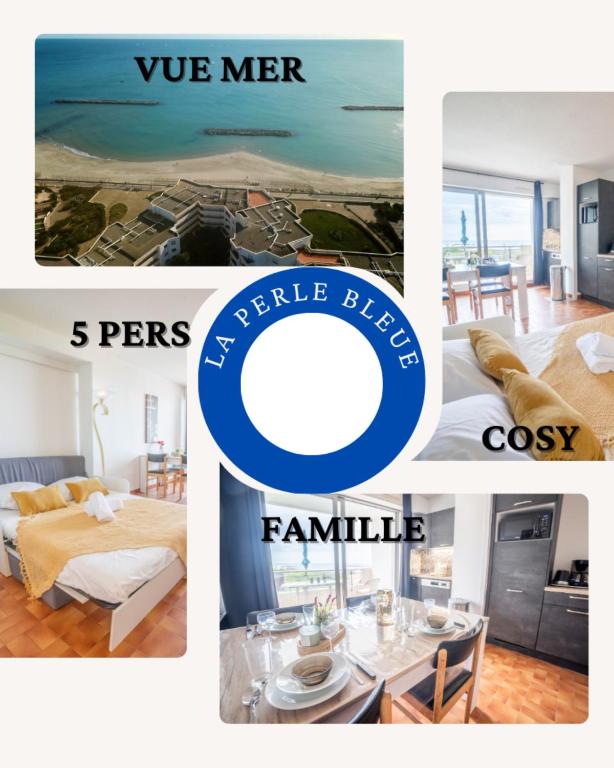 La Perle Bleue Vue sur mer-Terrasse-Parking-Plage Top ProsConciergerie Palavas-les-Flots - 2