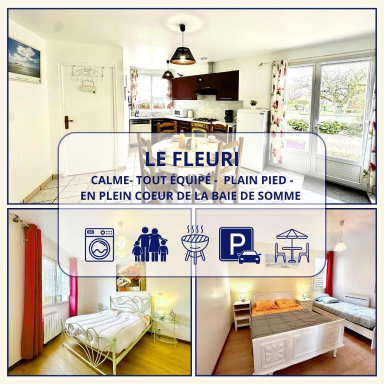 Le Gîte Fleuri - Plain-pied - Spacieux - Calme, Noyelles-sur-Mer