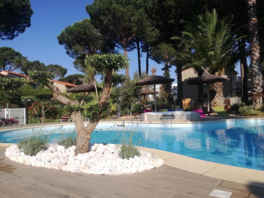 ARGELES sur MER APPT RDC CADAQUES TOUT CONFORT JARDIN PISCINE PARKING WIFI - 2