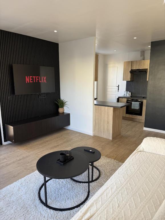 Appartement jacuzzi d'exception - proche Paris, Drancy