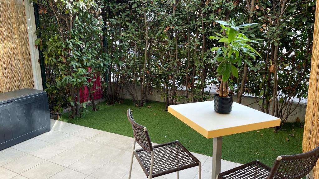 Studio proche plage avec jardinet et parking - Casa Garcia - 5