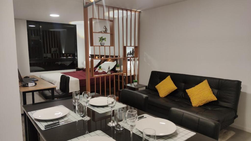 Beautiful studio Equipetrol, Rooftop restaurant - 1
